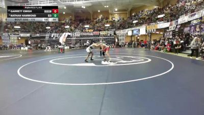 175 lbs Cons. Round 2 - Garrett Emigh, Oberlin-Decatur Community Hs vs Nathan Hammond, Riley County Hs