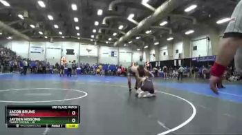 182 lbs Finals (8 Team) - Jacob Bruns, Pender vs Jayden Hissong, Thayer Central