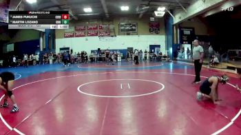 120 lbs Cons. Semi - James Fukuchi, Cerritos vs Martin Lozano, Chino Hills