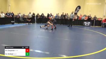 105 lbs Semifinal - Miles Chapman, Pennridge vs Will McNeal, Derry