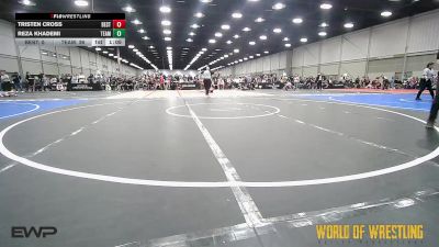 84 lbs Rr Rnd 2 - Tristen Cross, Best Trained 12U vs Reza Khademi, Team Dash 12U