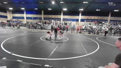 94 lbs Consi Of 16 #2 - Audrey Lensegrav, Askeo International Mat Club vs Jocelyn Torres, Threshold WC