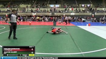 85 lbs Champ. Round 1 - Easton Allert, BGC vs Walker Borkovec, X-Factor Elite