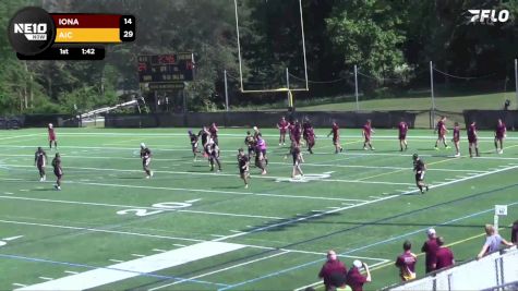 Replay: AIC vs Iona | Sep 14 @ 1 PM