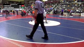 4A 285 lbs 3rd Place Match - Aidan Eller, Gentry High School Conversion Charter vs Aerol Amuimuia, Pulaski Academy High School