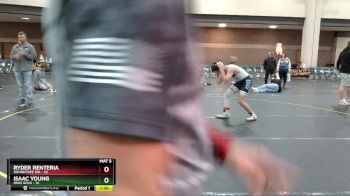 135 lbs Round 5 (6 Team) - Ryder Renteria, Roundtree WA vs Isaac Young, Ohio Gold