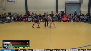 90 lbs Quarterfinal - Jace Koch, Chippewa Elite vs Brae Scott, Worthington Trojans