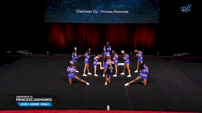 Cheertastic Co Princess Diamonds 2025 L1 Junior Small Prelims