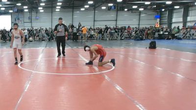 92 lbs Round 5 (3pm Friday) - Brody Romero, Mile High vs Jaxon Mancuso, Oklahoma Elite