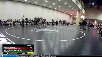 165 lbs Round 9 (10 Team) - Salexa Lontoc-Ortiz, SOWA vs Clara Massa, Charlie`s Angels- GA Pink