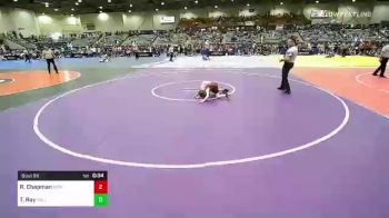 73 lbs Consi Of 16 #2 - Ryder Chapman, Redmond High School vs Tyvin Ray, Willits Grappling Pack