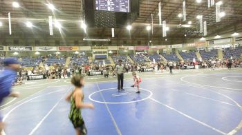 62 lbs Rr Rnd 1 - Mateo Davila, Laramie vs Bentley Newman, Illinois Valley Youth Wrestling