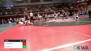 110 lbs Semifinal - Jordan Constant, Glenpool Warriors vs Shane Dollar, Sperry Wrestling Club