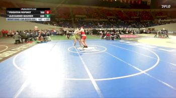 5A Boys 285 lbs 3rd Place Match - Alexander Maurer, Canby Boys vs Peighton Rofinot, Thurston Boys