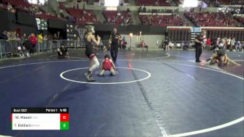 95 lbs Quarterfinal - Wyatt Mason, Touch Of Gold vs Tyler Baldwin, Black Hills Wrestling Academy