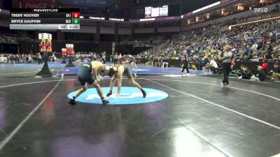 165 lbs Cons. Round 1 - Trent Hoover, Pitt-Johnstown vs Bryce Dauphin, Central Okla.