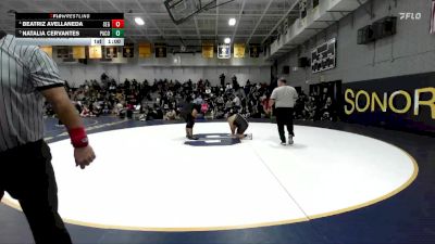 235 lbs Cons. Round 1 - Natalia Cervantes, Pacifica/Oxnard vs Beatriz Avellaneda, Segerstrom