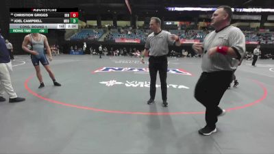 174 lbs Cons. Round 1 - Joel Campbell, Missouri Baptist vs Christion Griggs, Benedictine