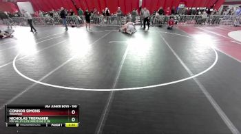 190 lbs Cons. Round 2 - Nicholas Trepanier, Fox Valley Elite Wrestling Club vs Connor Simons, Wisconsin