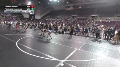 88 lbs Semis - Brody Bragg, Bear Cave Wrestling Club vs Richard Flores Jr., Mile High Wrestling Club