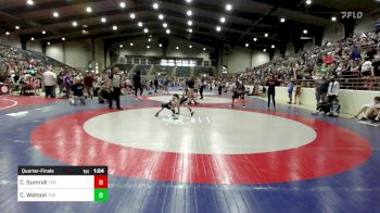 55 lbs Quarterfinal - Caleb Sumrall, The Grind Wrestling Club vs Chance Watson, The Storm Wrestling Center