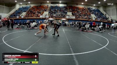 165 lbs Semifinal - Griffin Vaughan, McDonogh School vs Mohamed Sow, Georgetown Prep