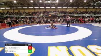 114 lbs Quarterfinal - Brooklynn Webber, Mt. Blue vs Madeline Li, Andover
