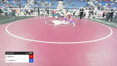 144 lbs Cons 16 #1 - Esther Ribeiro, Connecticut vs Abigail Trayhorn, Utah