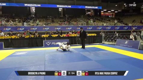 Ryla Mae Padua Corpuz vs Brooklyn A Phung 2026 Pan Kids Jiu-Jitsu IBJJF Championship