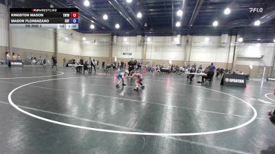 71 lbs Rr Rnd 2 - Kingston Mason, Tampa Bay Tigers Wrestling vs Mason Florenzano, SONS OF THUNDER
