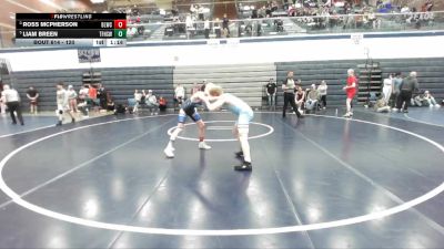 120 lbs Round 3 - Ross McPherson, Bear Lake Wrestling Club vs Liam Breen, Twin Falls High School Wrestling