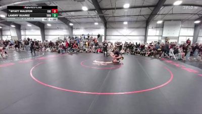 215 lbs Semifinal - Wyatt Walston, Erie vs Landry Suarez, Thompson Valley