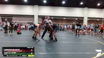 187 lbs Semifinal - Marcus James, CKWA vs Langston Blakley, The Glasgow Wrestling Academy