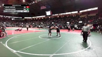 287 lbs Champ. Round 2 - Brady Brown, XWC1 vs Deacon Nunez, RMW2