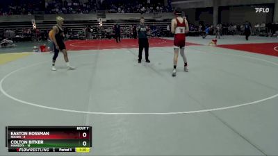 150 lbs Semis & 1st Wrestleback (8 Team) - Easton Rossman, Rocori vs Colton Bitker, Minneota
