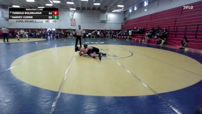 134 lbs Cons. Round 3 - Harvey Currie, San Ramon Valley vs Turbold Boldbaatar, Alameda