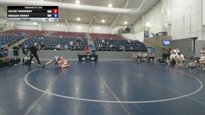 157 lbs Jacob Vanderiet, Missouri vs Keegan Tinkey, Michigan Blue