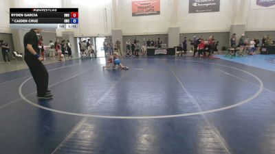 58 lbs Cons. Semis - Ryden Garcia, Billings Wrestling Club vs Caiden Cruz, Grindhouse Wrestling Club