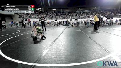 80 lbs Consolation - Lukas Lomeli, Shelton Wrestling Academy vs Jackson Parker, Standfast