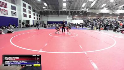 145 lbs Cons. Round 2 - Jalynn Patino, Texas Wesleyan vs Eternity De La Garza, Missouri Valley College