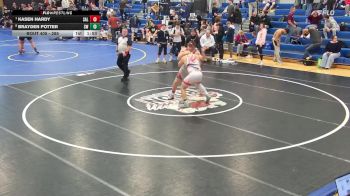285 lbs Quarterfinal - Kasen Hardy, Salamanca vs Brayden Potter, Southwestern