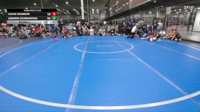 56 lbs Round 2 - Andrew Schwarting, PA Alliance vs Lucas Shumate, Tri State Hammers