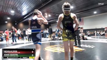 98 lbs Round 5 - Ryker Houston, Ironclad Wrestling Club vs Nicholas Pifer, Young Guns Wrestling Club