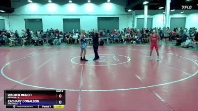 106 lbs Placement Matches (8 Team) - Walker Bunch, Georgia vs Zachary Donalson, Arkansas