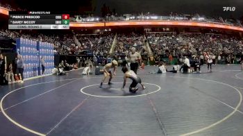 3A 120 lbs Cons. Round 2 - Davey McCoy, Smoky Mountain High School vs Pierce Prescod, Cedar Ridge