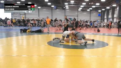 210 lbs Round 2 (10:45am Saturday) - Colin Kehs, PA Gold vs Lazarus Zinovis, Rough House W.C.