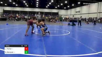 182 lbs Consolation - Johnny Parker, IN vs Gilbert Marquez, WA
