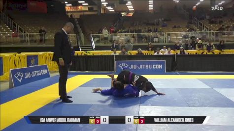 William Alexander Jones vs Isa Anwer Abdul Rahman 2025 Pan Jiu Jitsu IBJJF Championship