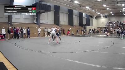 157 lbs Champ. Round 1 - Bryson McCraw, Montreat College vs Chase Bond, Truett McConnell University