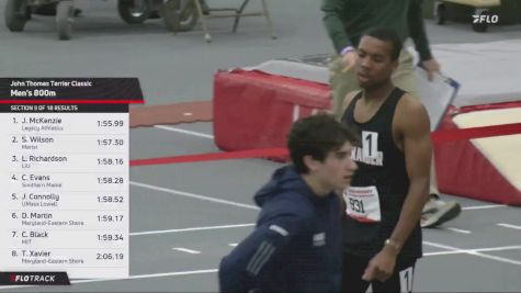 Men's 800m, Finals 10